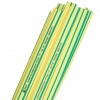 Трубка термоусадочная ТУТ нг 10/5 желт./зел. 1м (уп.50шт) PROxima EKF tut-10-yg-1m