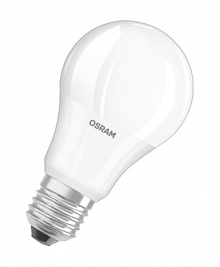 Лампа светодиодная LED STAR CLASSIC A 40 5.5W/865 5.5Вт грушевидная 6500К холод. бел. E27 470лм 220-240В матов. пласт. OSRAM 4052899971523