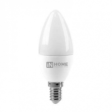 Лампа светодиодная LED-СВЕЧА-VC 11Вт 230В E14 3000К 990лм IN HOME 4690612020464