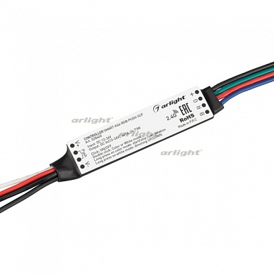 Контроллер SMART-K46-RGB-PUSH-SUF (12-24V, 3x1A, 2.4G) (Arlight, Пластик)