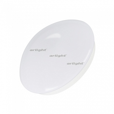 Светильник CL-MUSHROOM-R180-8W Warm3000 (WH, 120 deg, 230V) (Arlight, IP44 Пластик, 3 года)