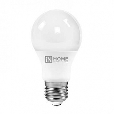 Лампа светодиодная LED-A60-VC 15Вт 230В E27 4000К 1350лм IN HOME 4690612020273