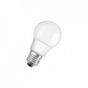 Лампа светодиодная LED STAR CLASSIC A 40 5.5W/827 5.5Вт грушевидная 2700К тепл. бел. E27 470лм 220-240В матов. пласт. OSRAM 4052899971516