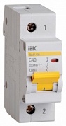Выключатель автоматический модульный 1п C 40А 10кА ВА47-100 IEK MVA40-1-040-C