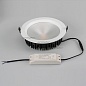 Светодиодный светильник LTD-220WH-FROST-30W Warm White 110deg (Arlight, IP44 Металл, 3 года)