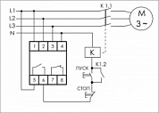 Реле контроля наличия и чередования фаз CKF-BT (монтаж на DIN-рейке 35мм; микропроцессорный; регулировка порога отключения и времени отключения; контр