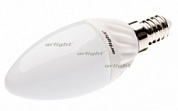 Светодиодная лампа ECOLAMP E14 4W White CANDLE-603 (Arlight, СВЕЧА)