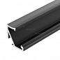 Профиль ALM-V60-2000 ANOD Black (Arlight, Алюминий)