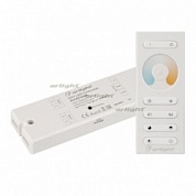 Контроллер SR-2839MIX White (12-24V, 2x5A, ПДУ) (Arlight, IP20 Пластик, 1 год)