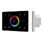 Панель Sens SMART-P83-RGB Black (230V, 4 зоны, 2.4G) (Arlight, IP20 Пластик, 5 лет)