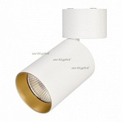 Светильник SP-POLO-SURFACE-FLAP-R85-15W Warm3000 (WH-GD, 40 deg) (Arlight, IP20 Металл, 3 года)